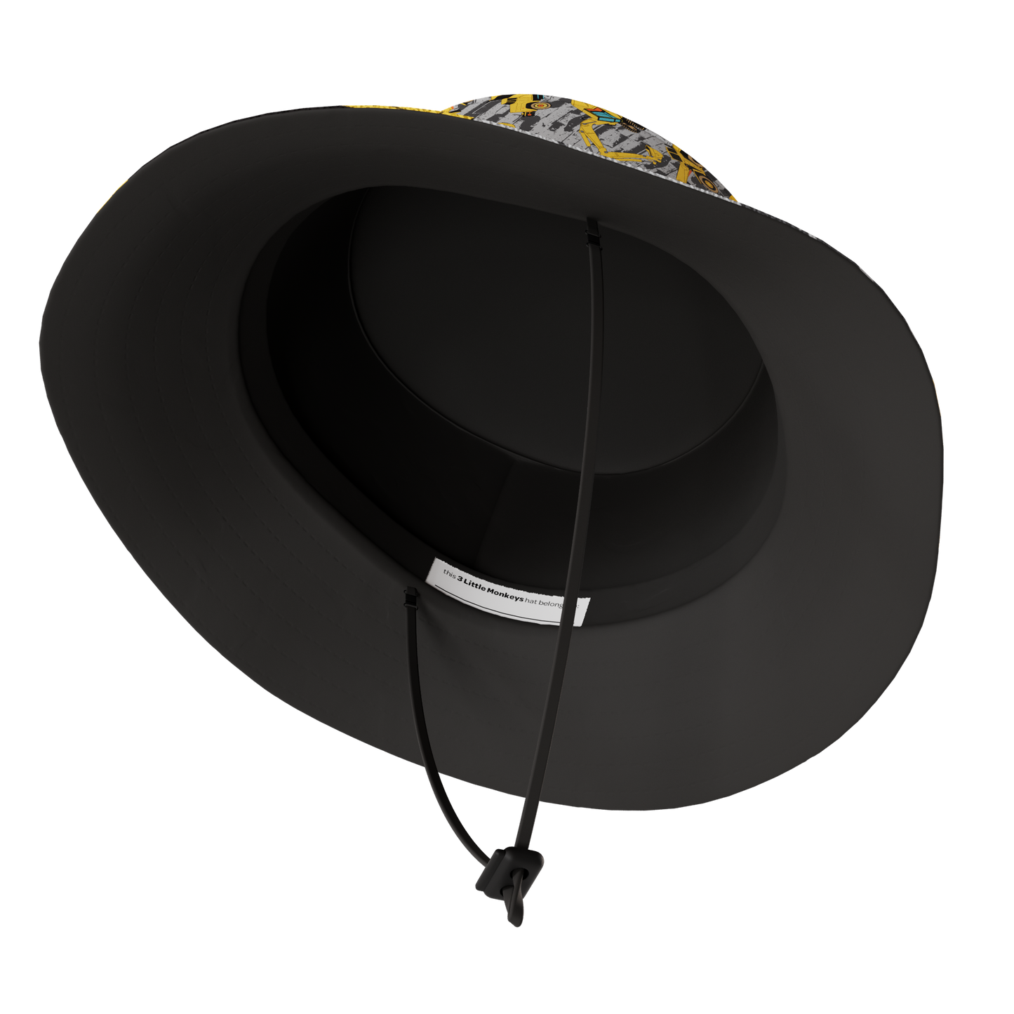 宽边夏季渔夫帽 - 构造