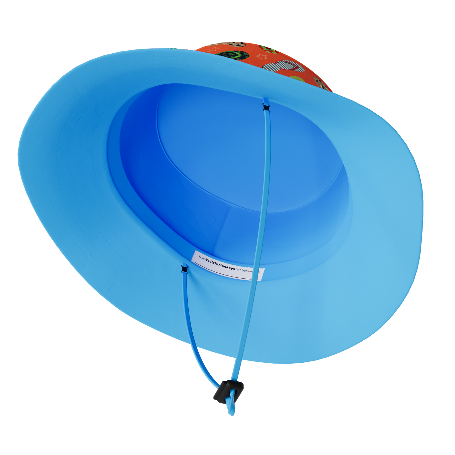 Wide Brim Summer Bucket Hat - Kiwiana Jandals