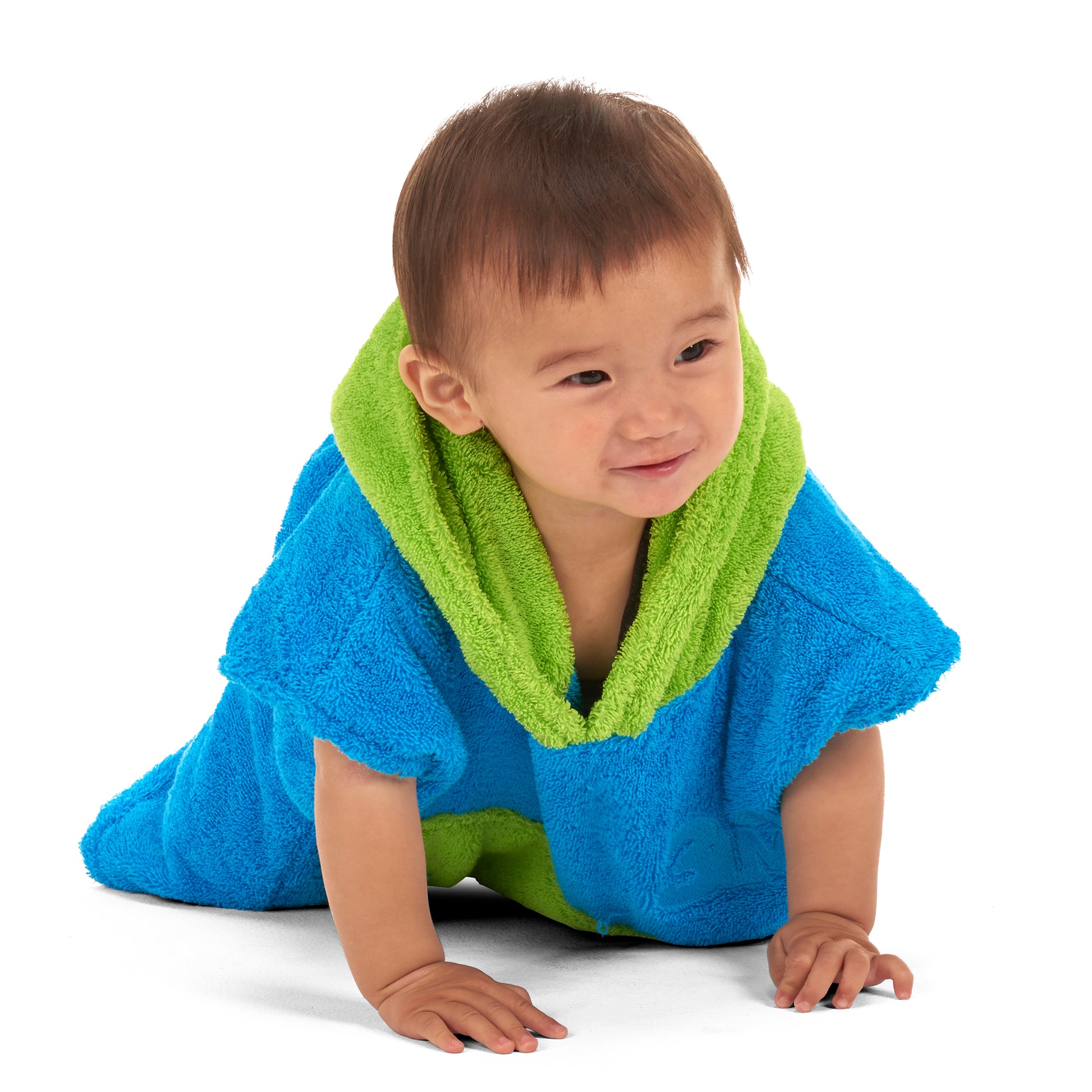 3 Little Monkeys - 100% Cotton Thick Hooded Poncho Towel