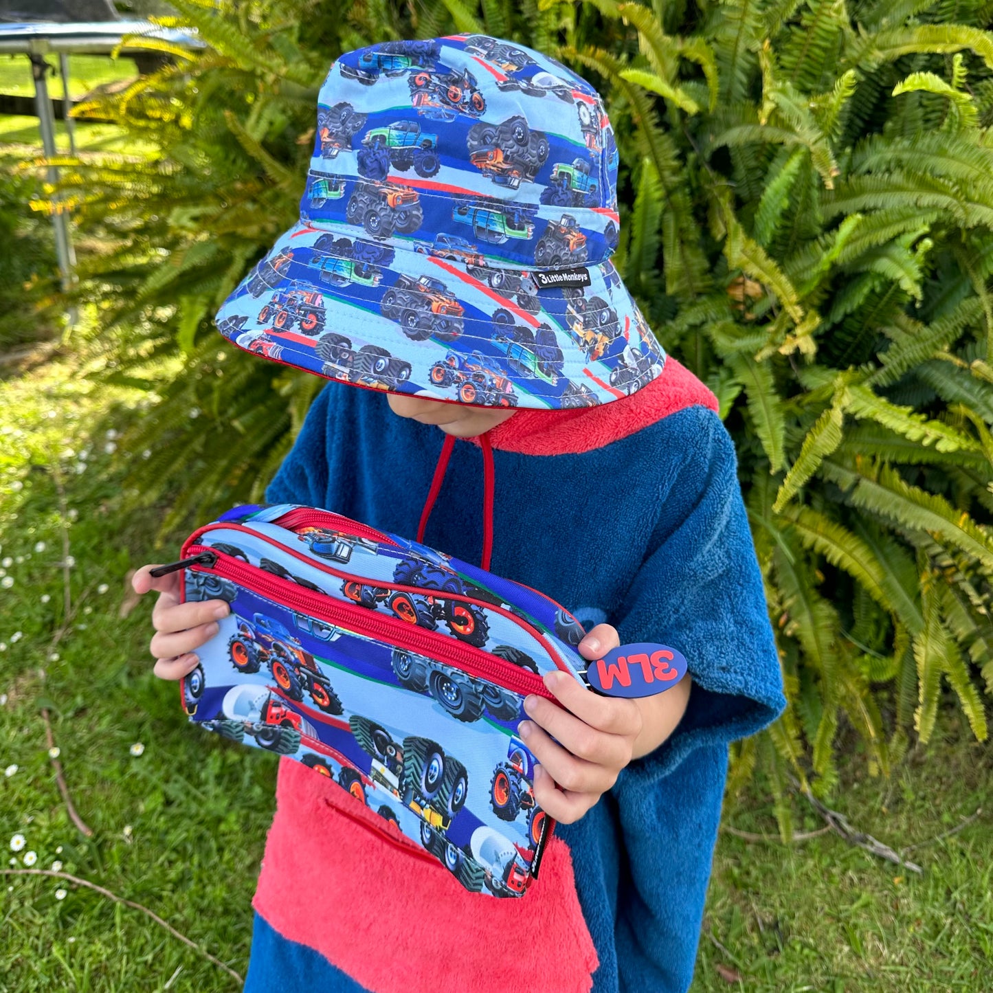 Pencil Case/Toiletry Bag - Monster Truck