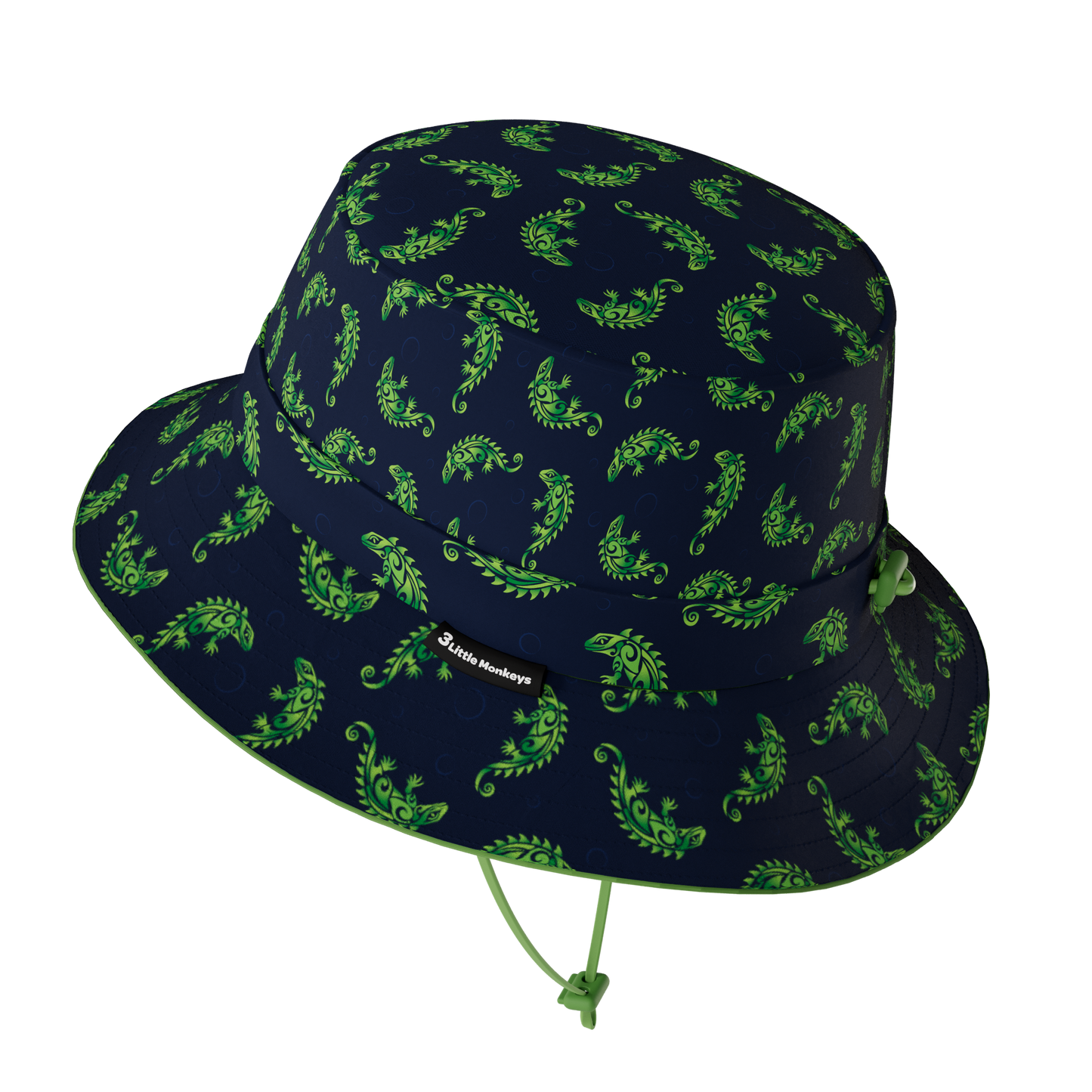 Wide Brim Summer Bucket Hat - Tuatara