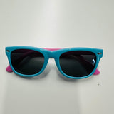 Kid's Flexible Sunglasses - Blue Pink