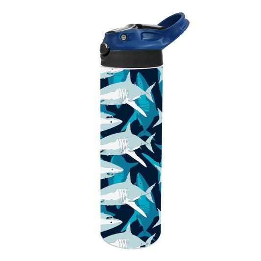 스테인레스 스틸 단열 음료병 590ml(20oz) - 상어