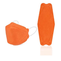 KF94 Style Mask - Orange (10 piece pack)